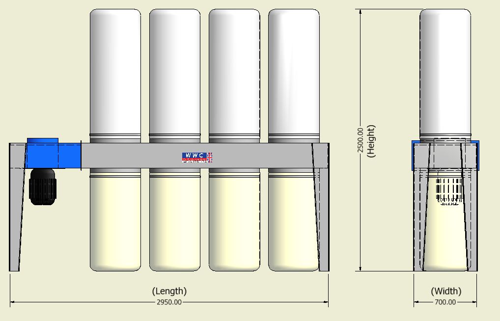 FB 4 - Dimensions